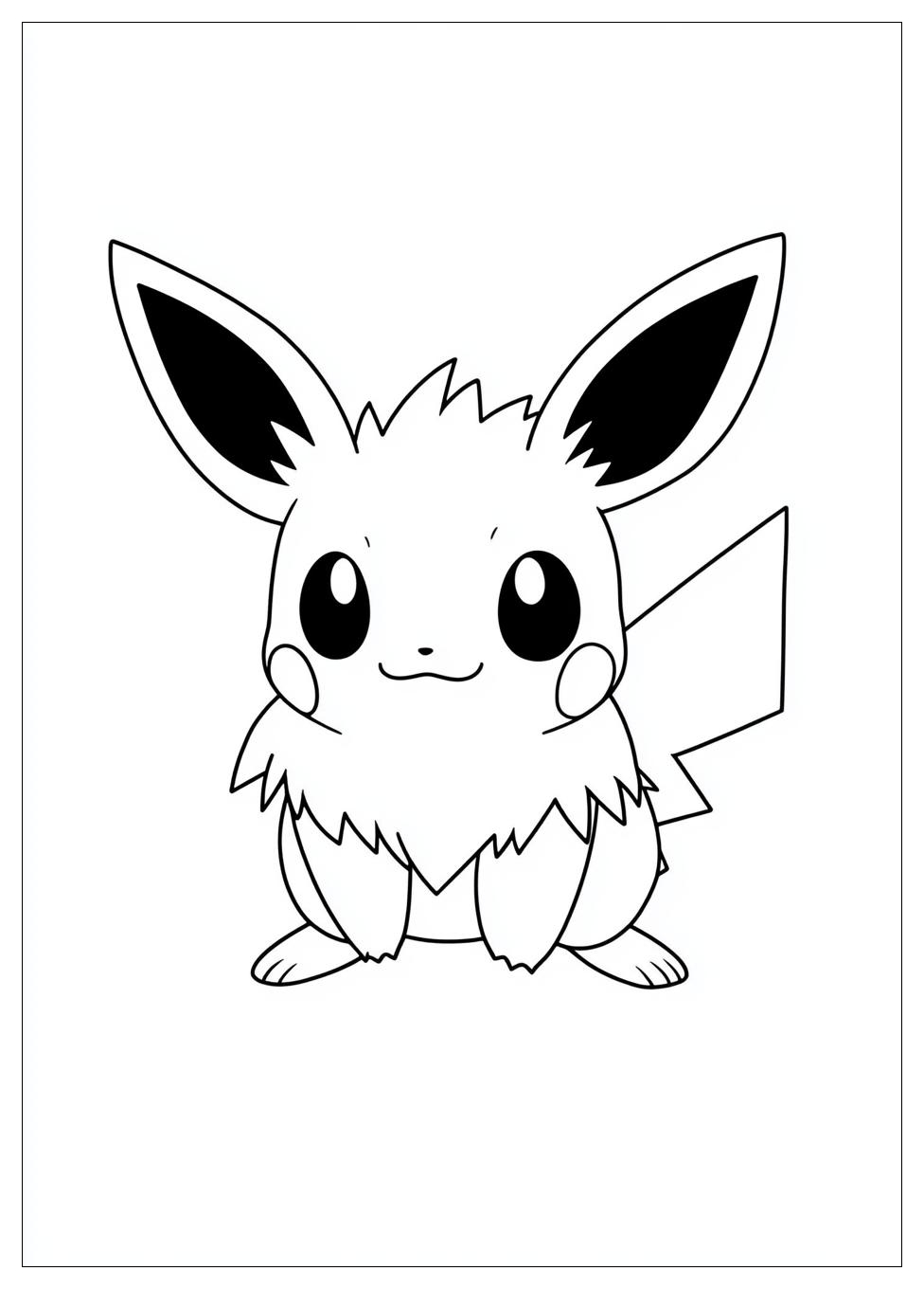 Kolorowanki Do Druku Pichu 2