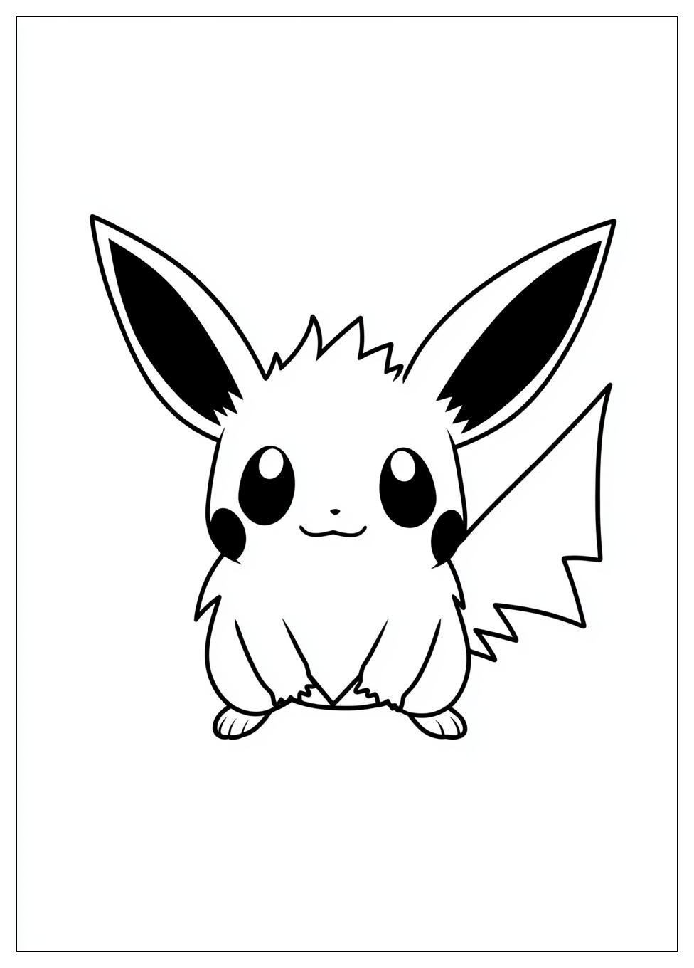 Kolorowanki Do Druku Pichu 20