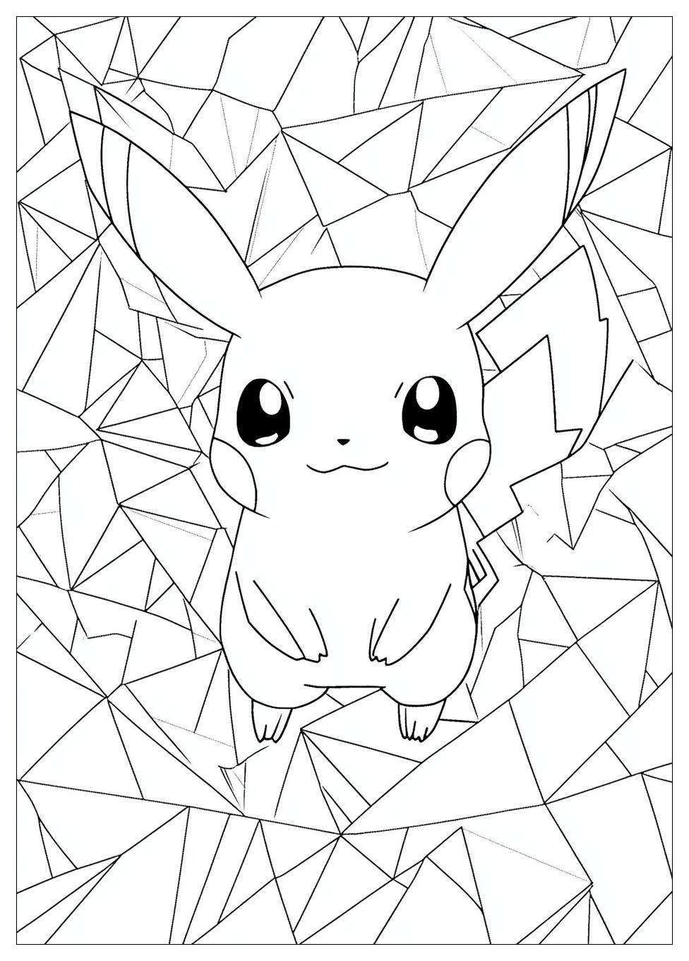 Kolorowanki Do Druku Pichu 24