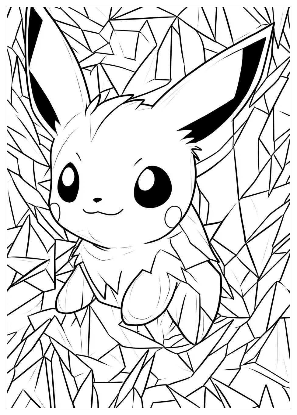 Kolorowanki Do Druku Pichu 3