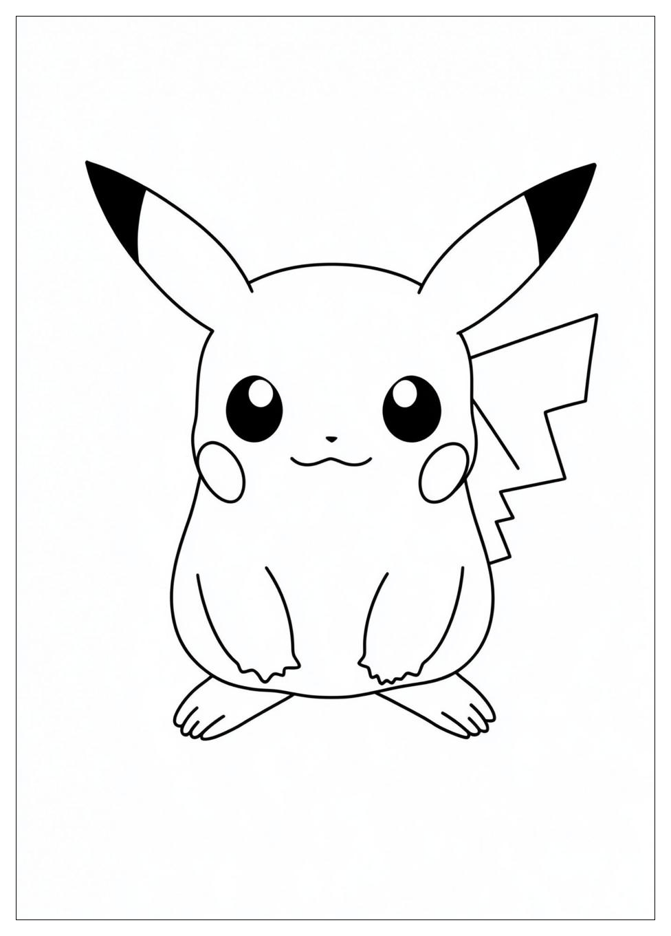 Kolorowanki Do Druku Pichu 4
