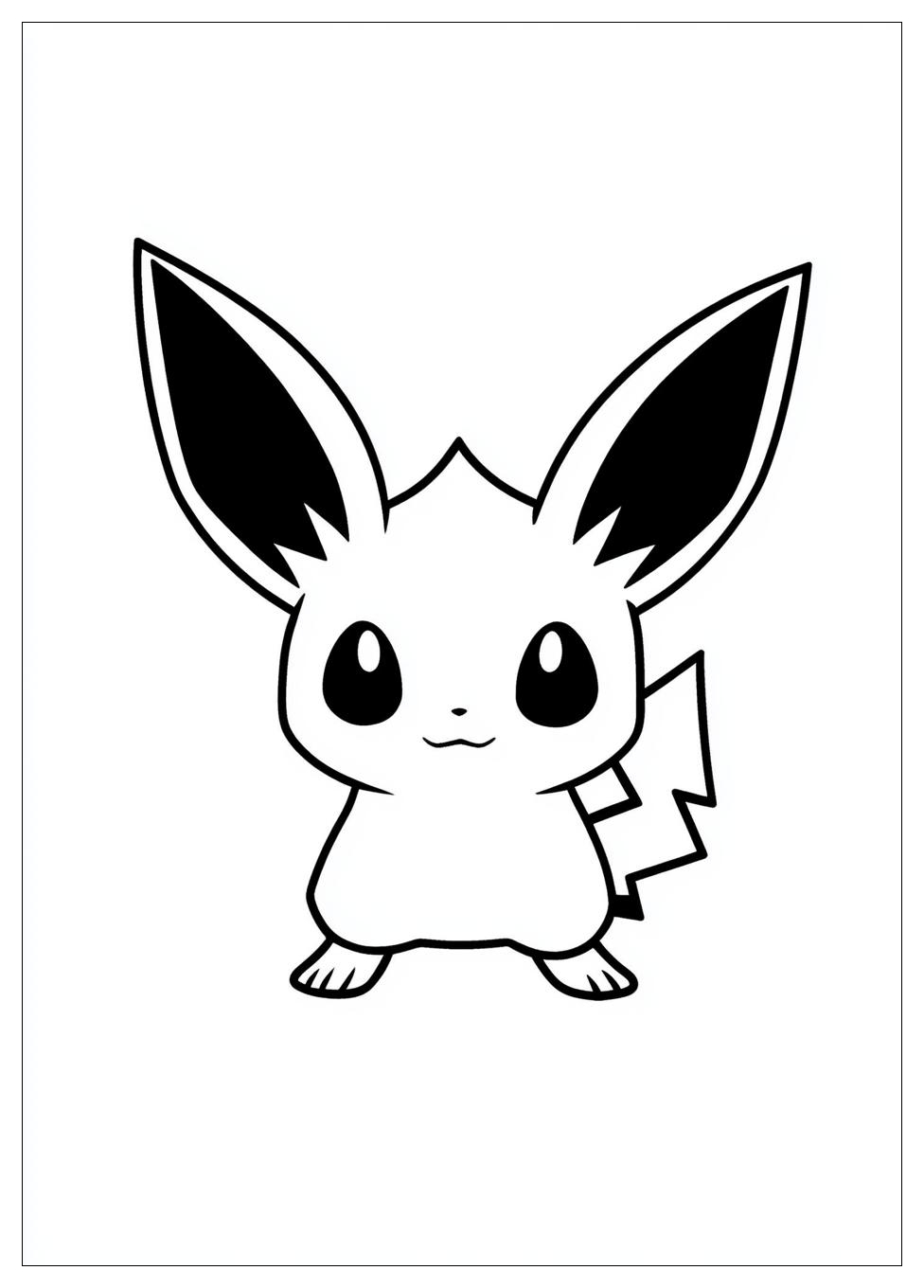 Kolorowanki Do Druku Pichu 5