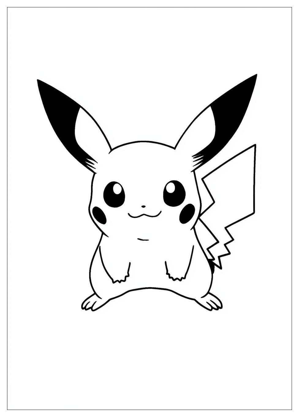 Kolorowanki Do Druku Pichu 9