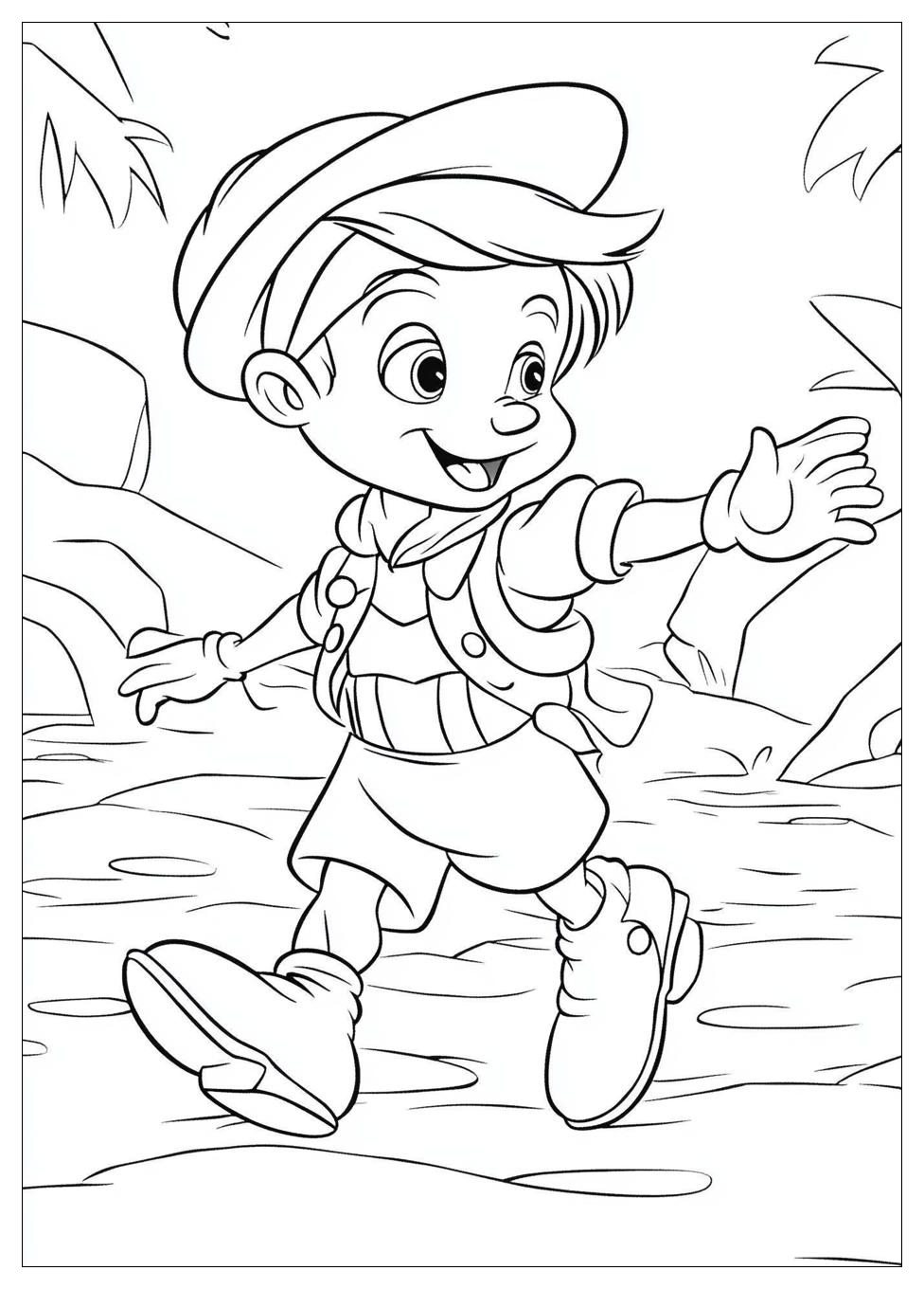 Kolorowanki Do Druku Pinokio 1