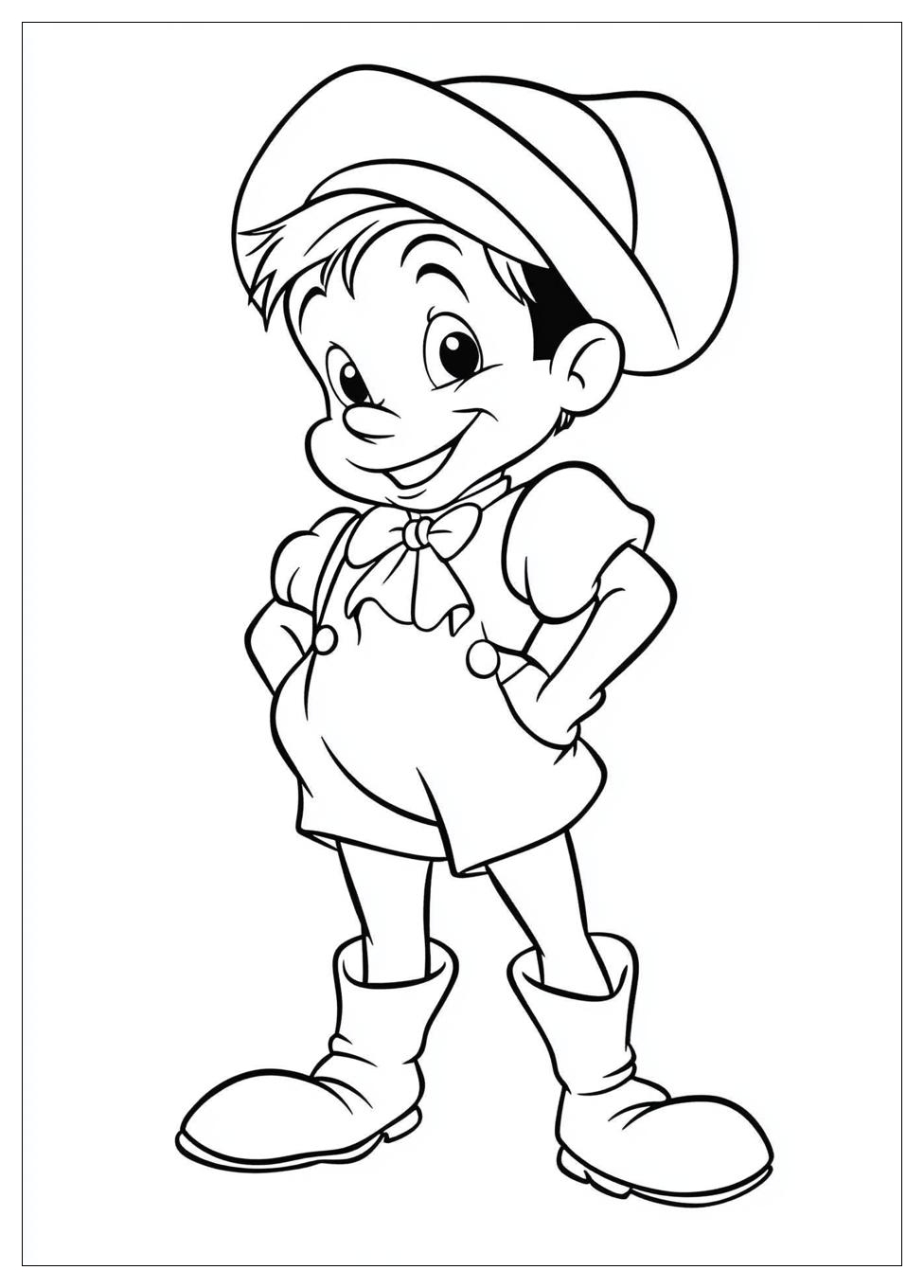 Kolorowanki Do Druku Pinokio 13