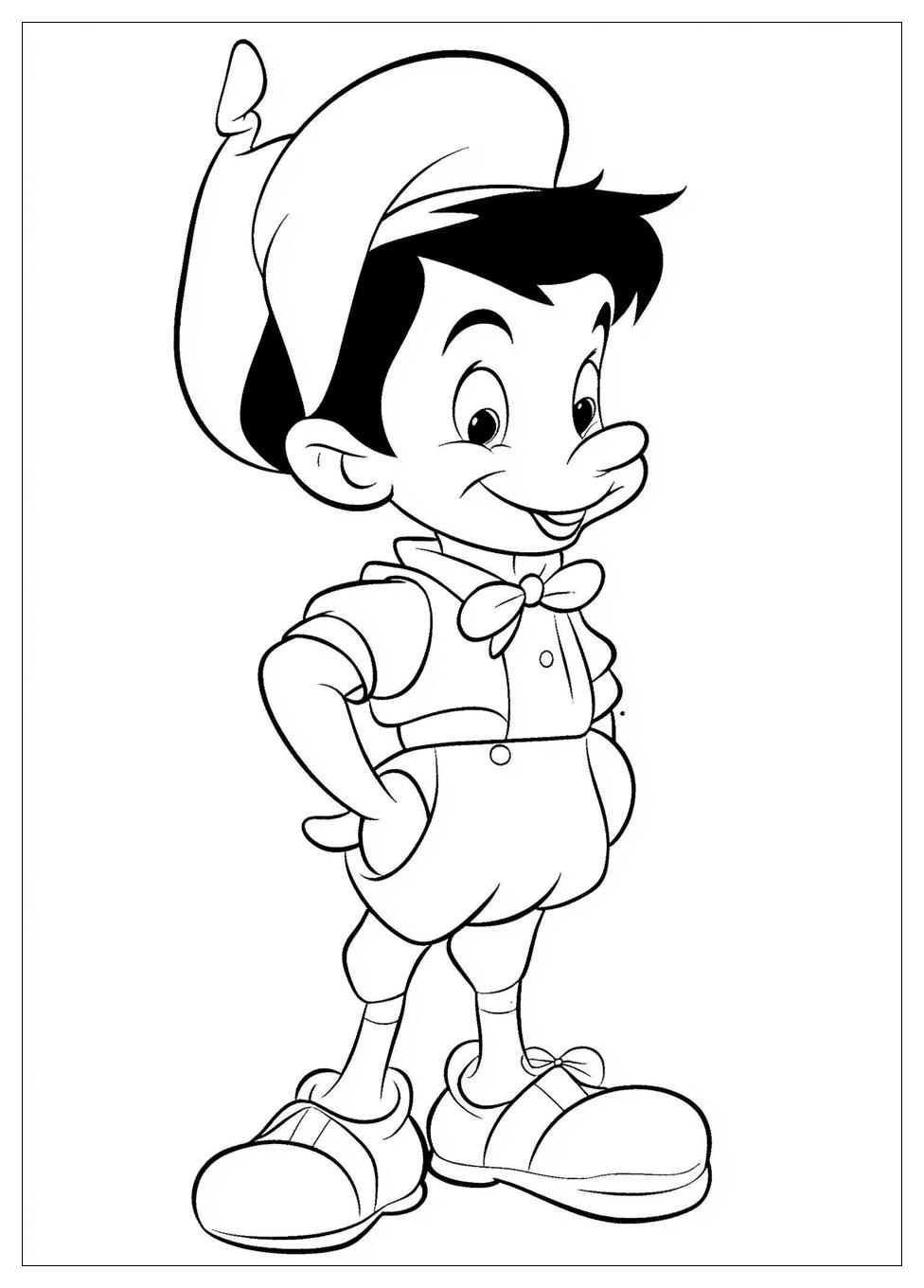 Kolorowanki Do Druku Pinokio 6