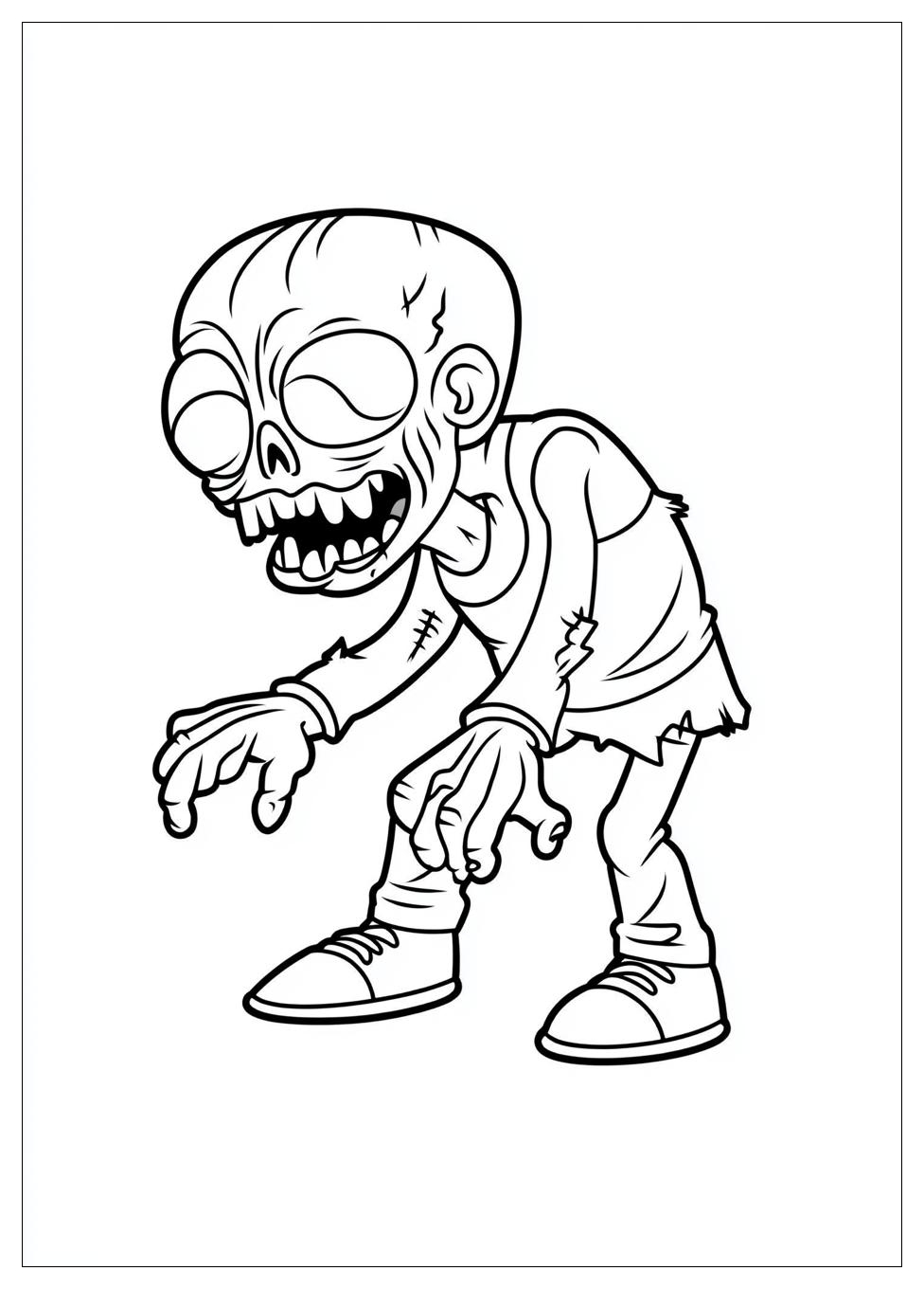 Kolorowanki Do Druku Plants Vs Zombies 12