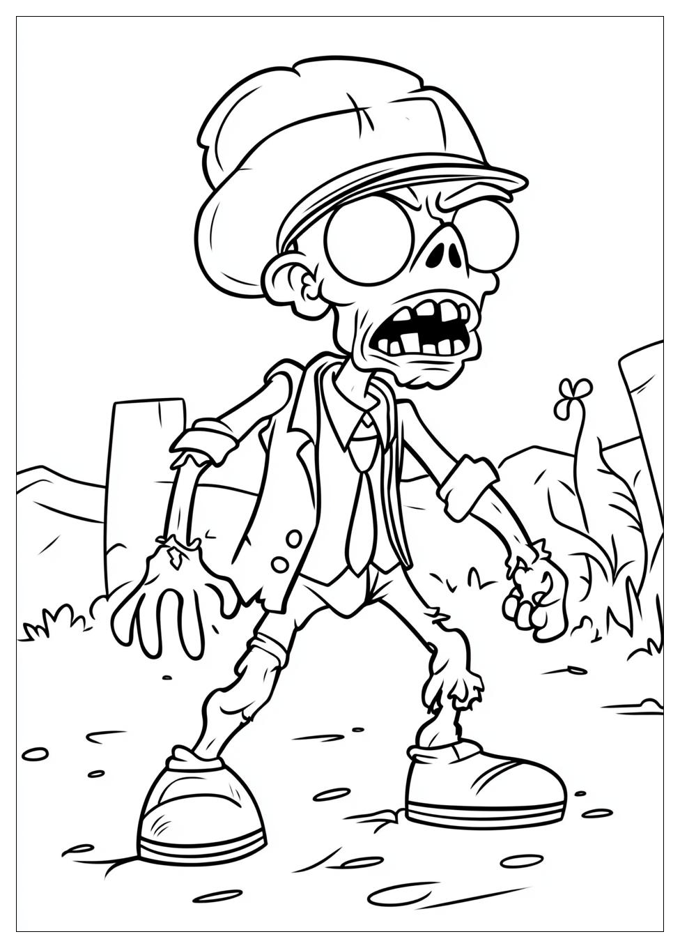 Kolorowanki Do Druku Plants Vs Zombies 13