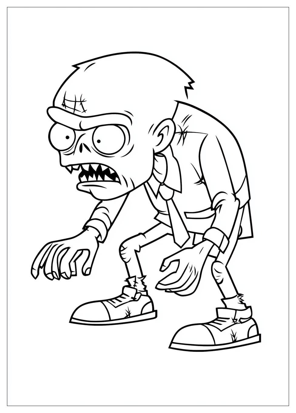 Kolorowanki Do Druku Plants Vs Zombies 14