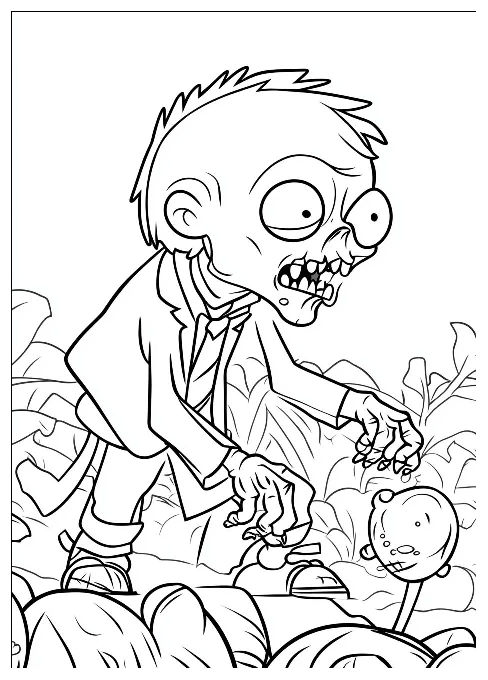 Kolorowanki Do Druku Plants Vs Zombies 15