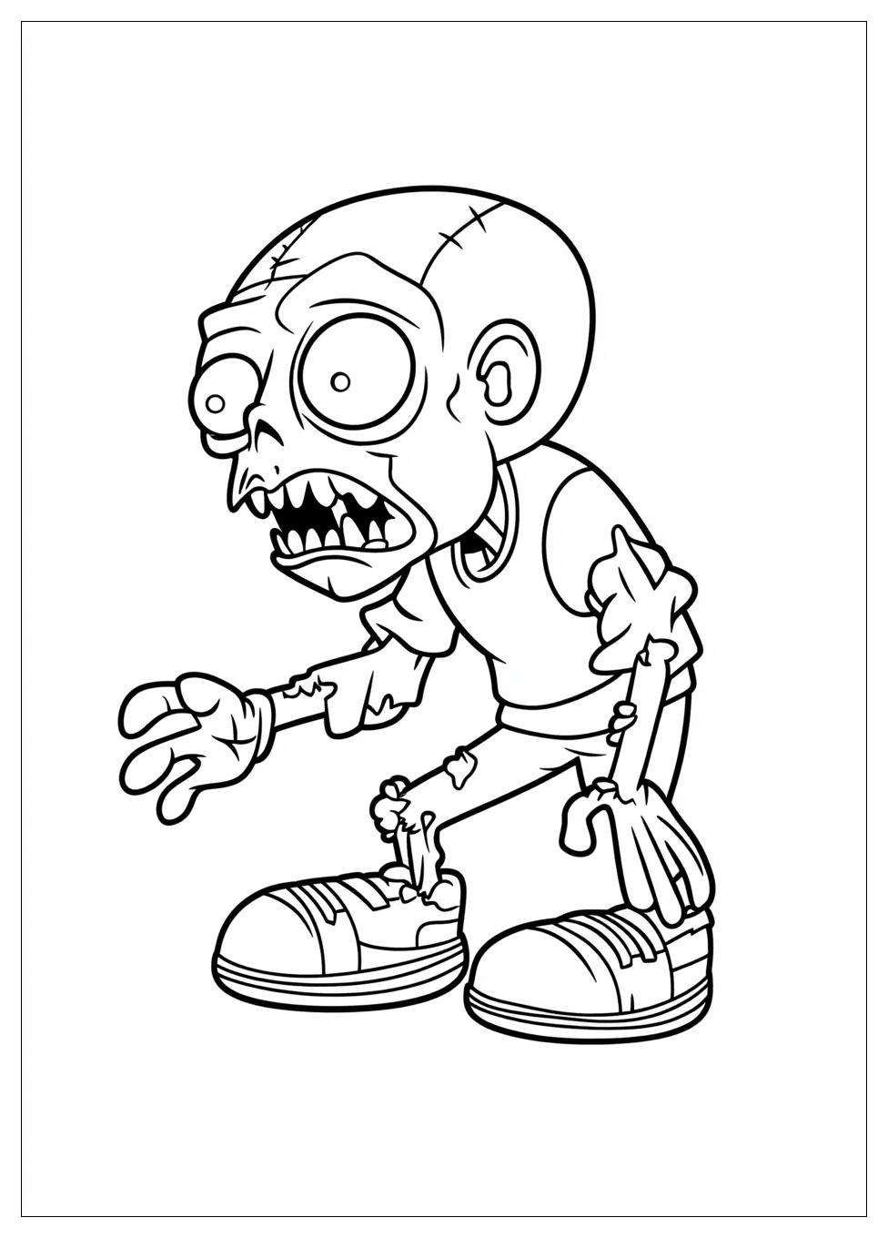 Kolorowanki Do Druku Plants Vs Zombies 16