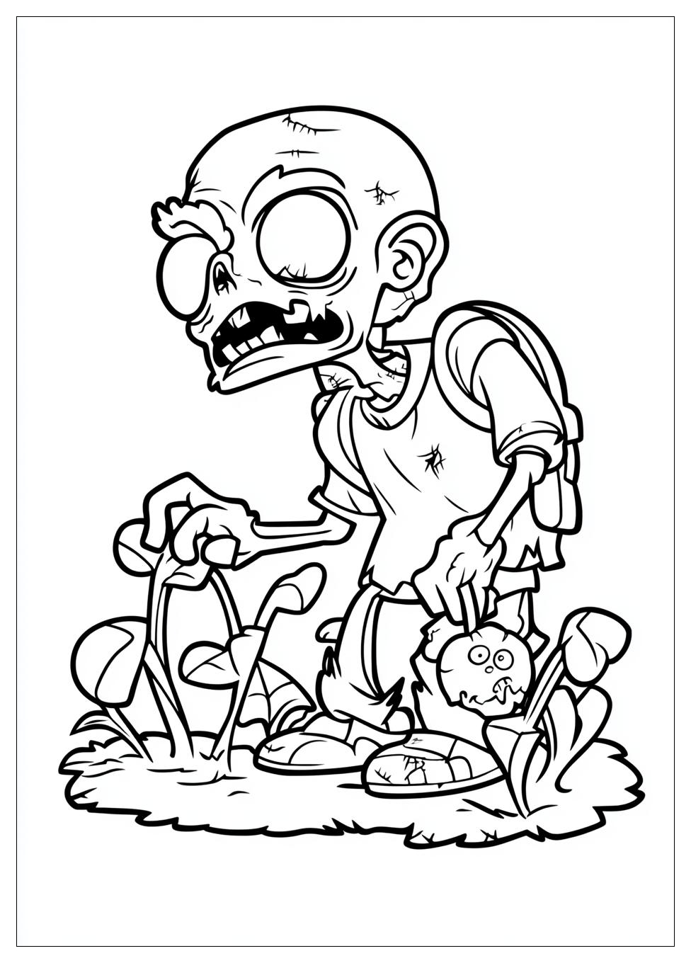 Kolorowanki Do Druku Plants Vs Zombies 23