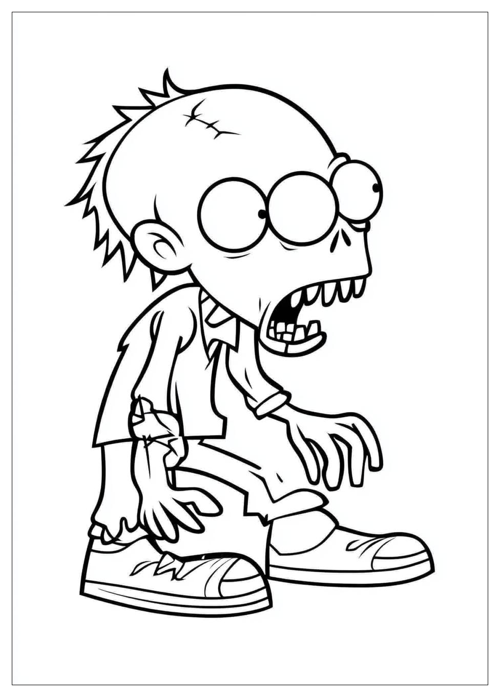 Kolorowanki Do Druku Plants Vs Zombies 6