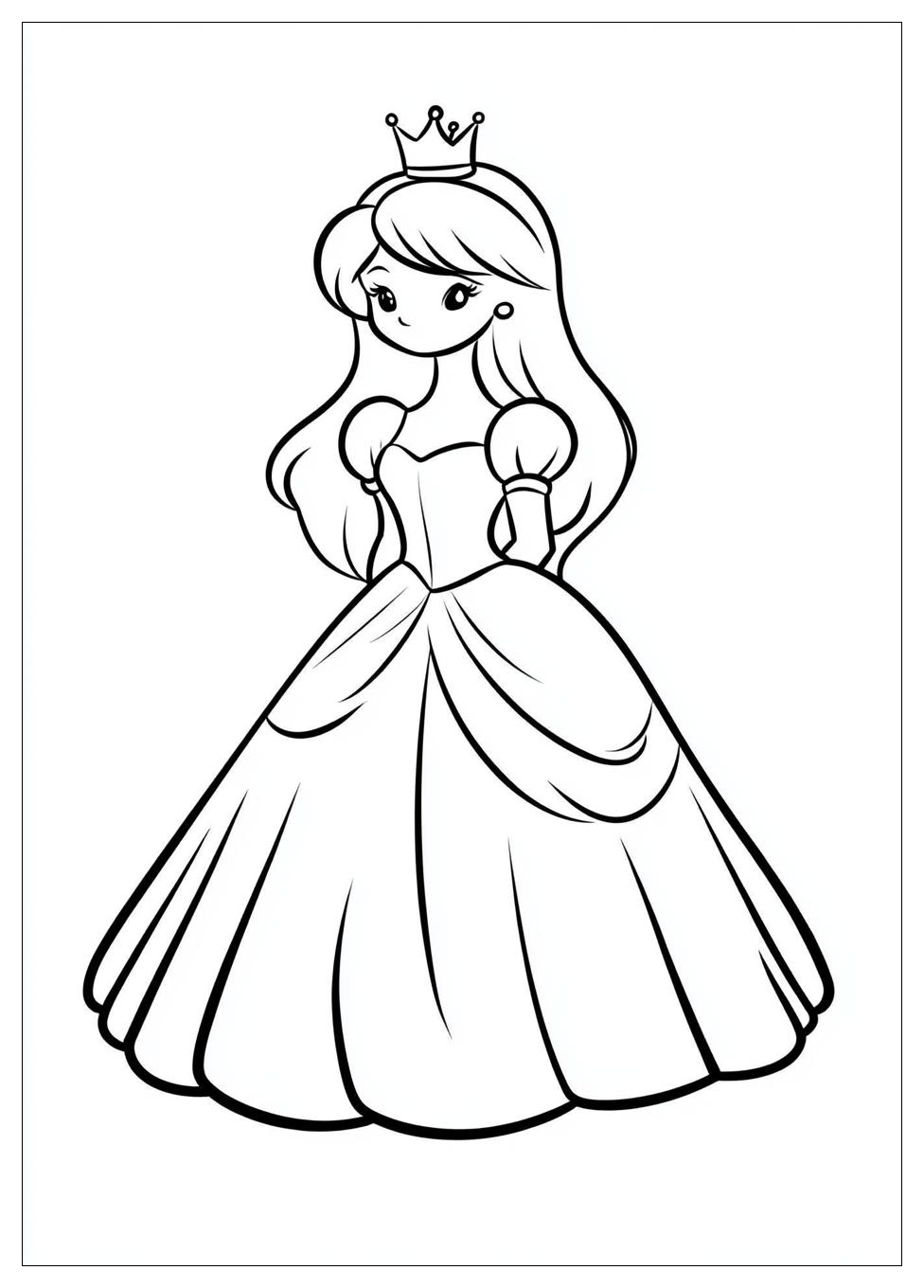 Kolorowanki Do Druku Princess 11