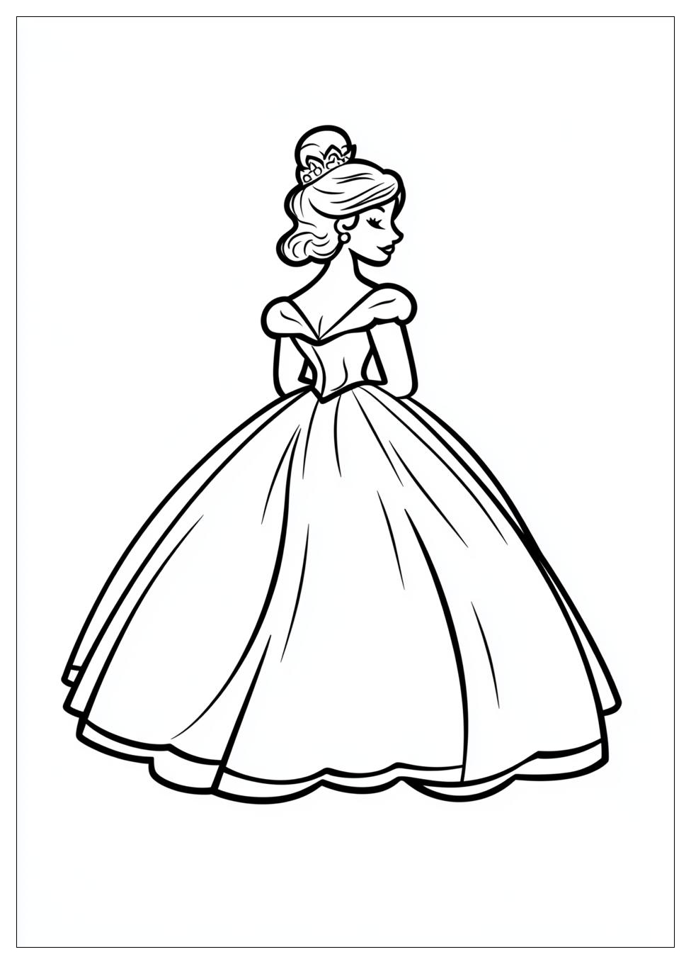 Kolorowanki Do Druku Princess 14