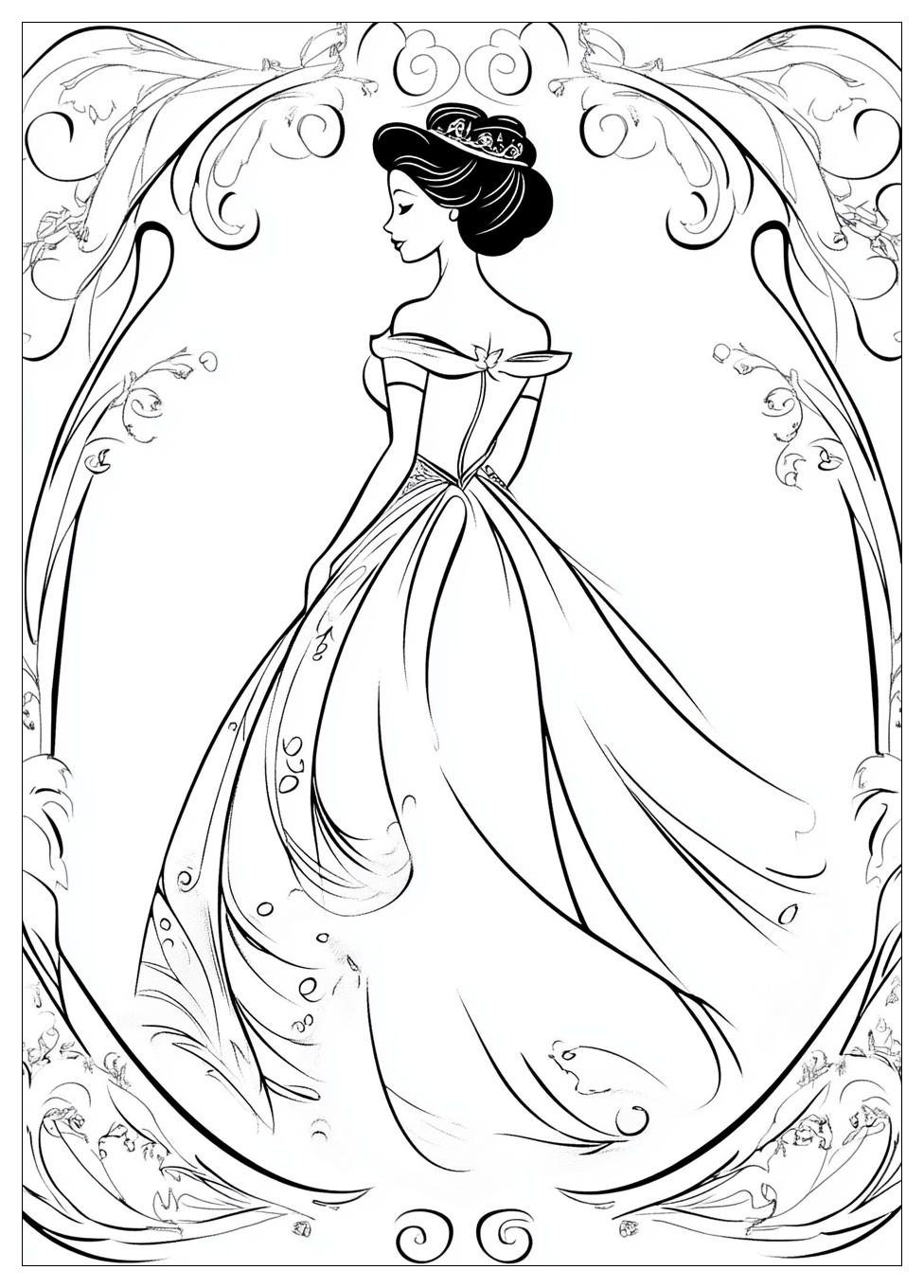 Kolorowanki Do Druku Princess 16