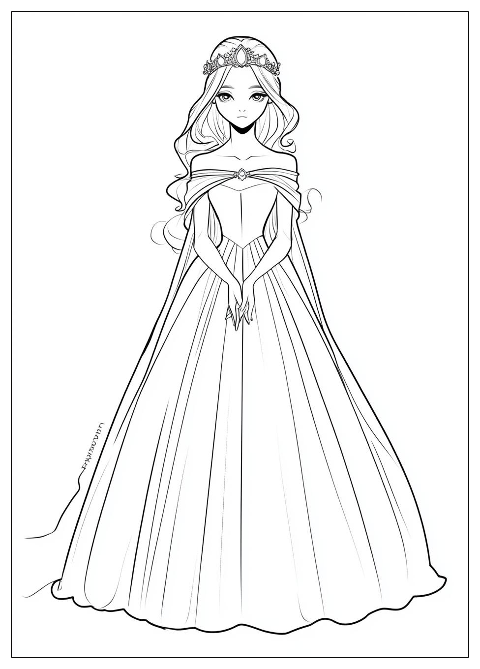 Kolorowanki Do Druku Princess 5