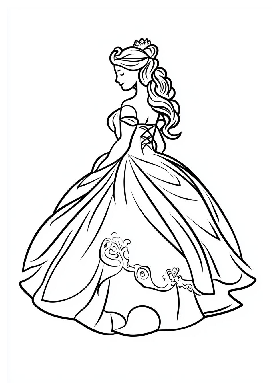 Kolorowanki Do Druku Princess 7