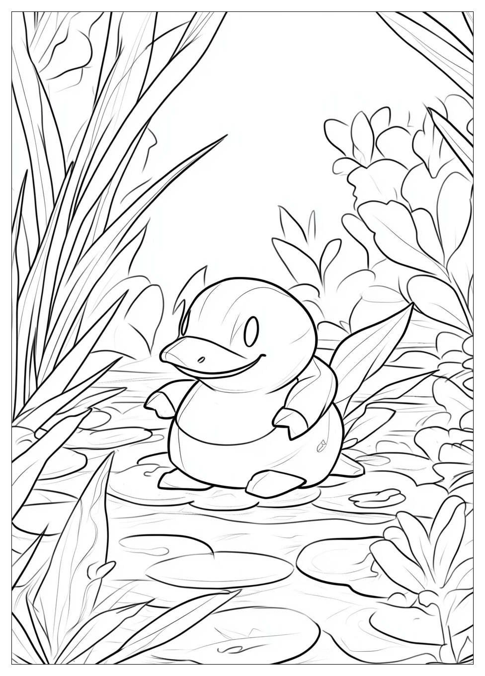 Kolorowanki Do Druku Psyduck 10