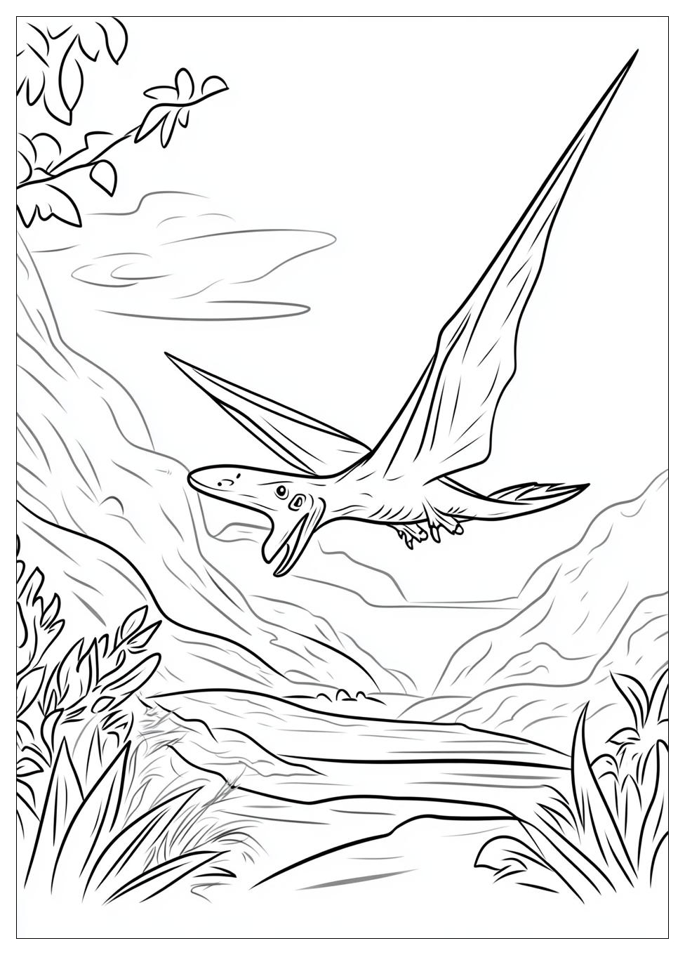 Kolorowanki Do Druku Pterodaktyl 1