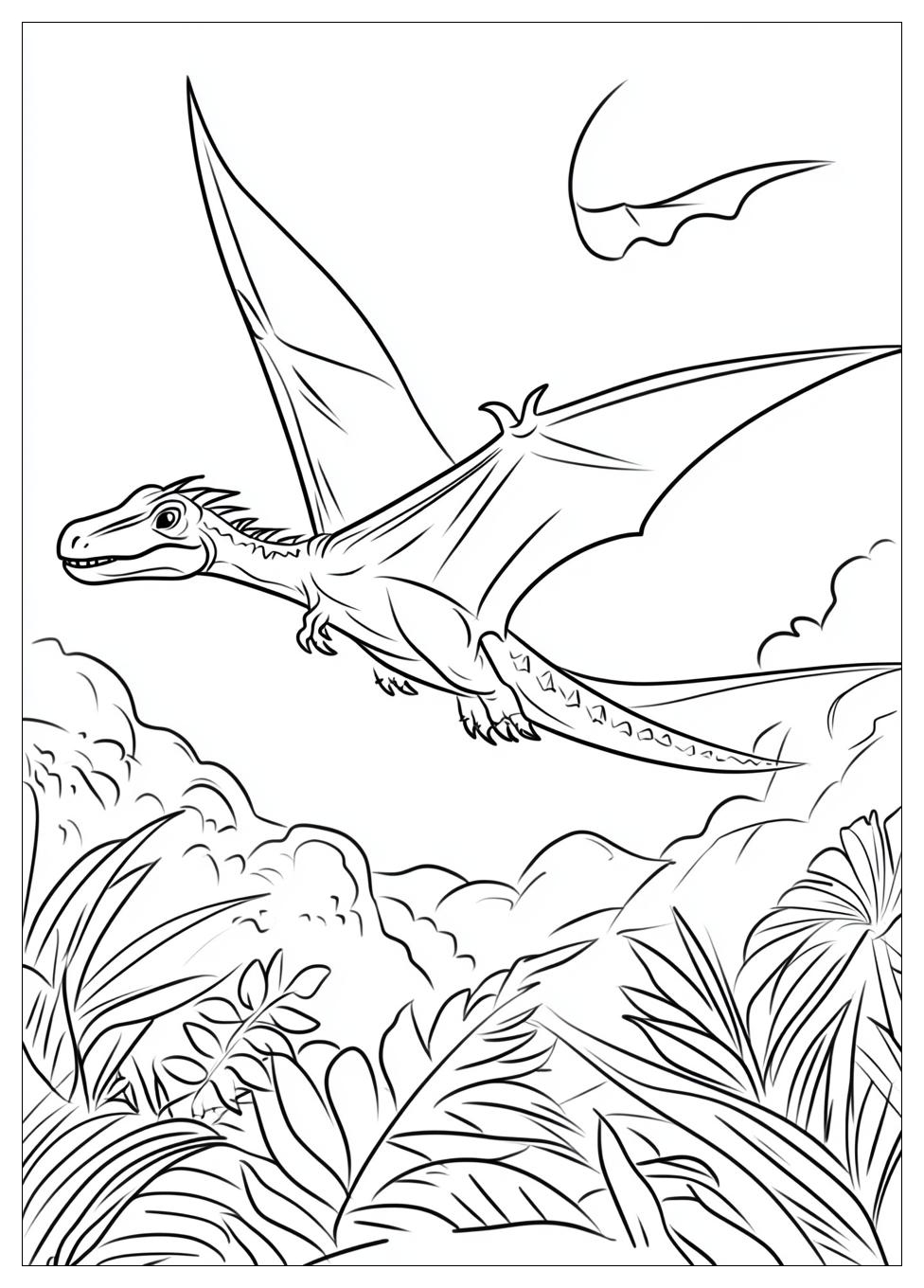 Kolorowanki Do Druku Pterodaktyl 10