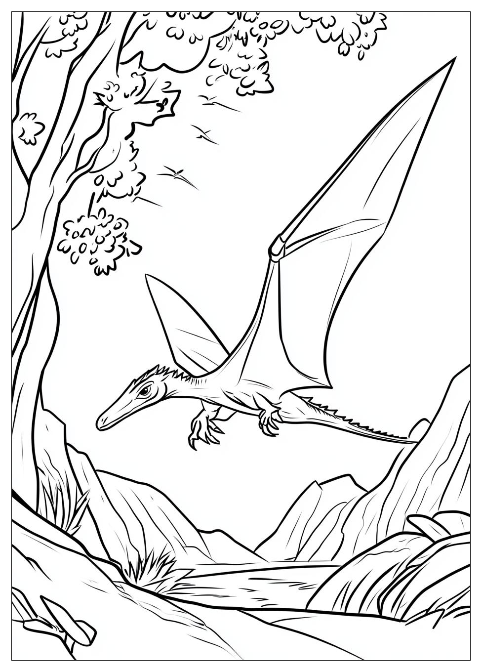 Kolorowanki Do Druku Pterodaktyl 13