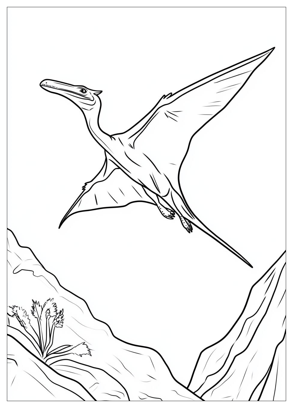 Kolorowanki Do Druku Pterodaktyl 17