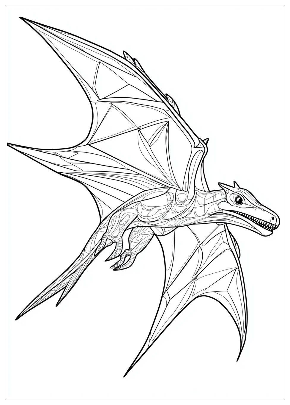 Kolorowanki Do Druku Pterodaktyl 24