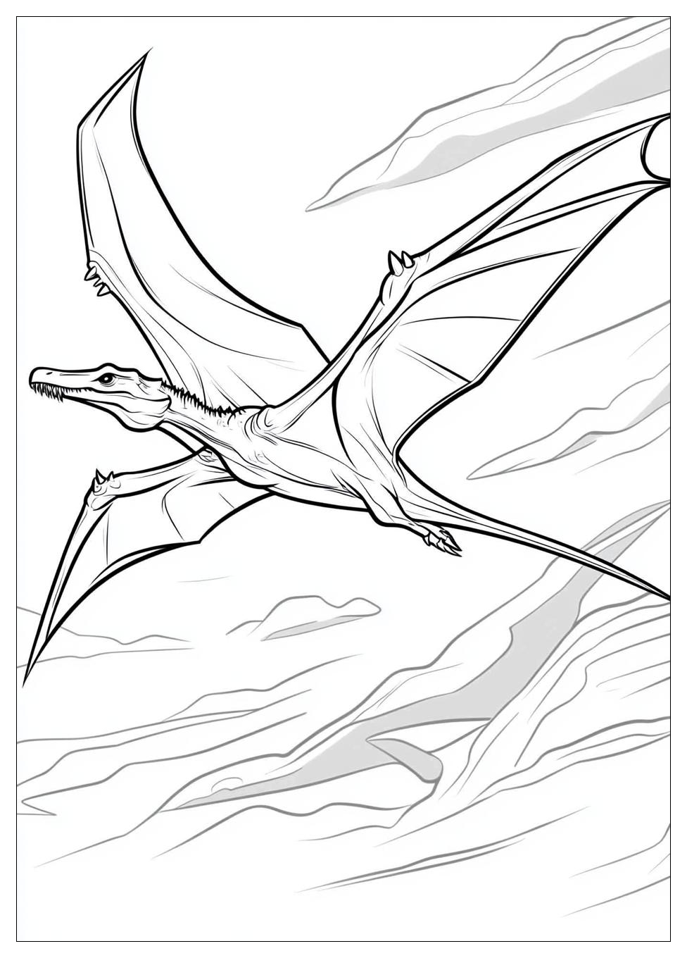 Kolorowanki Do Druku Pterodaktyl 3