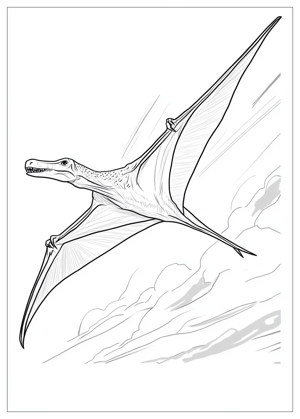 Kolorowanki Do Druku Pterodaktyl 4