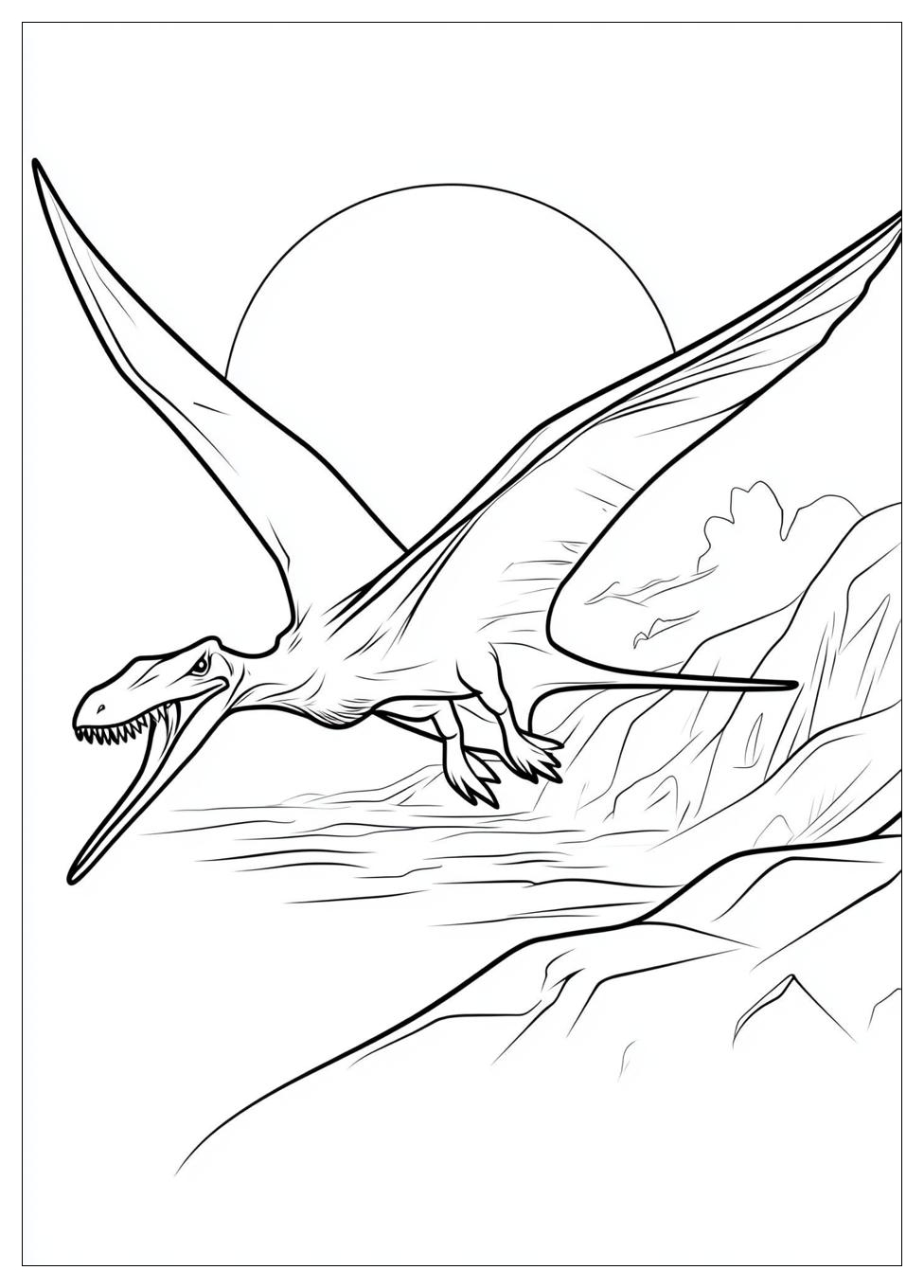 Kolorowanki Do Druku Pterodaktyl 5