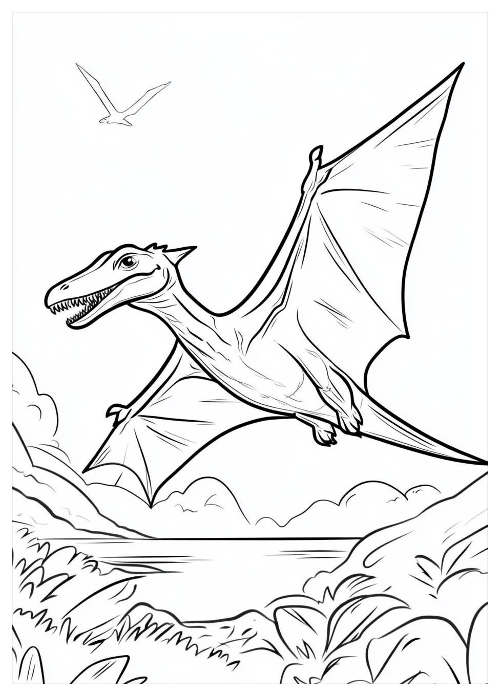 Kolorowanki Do Druku Pterodaktyl 6