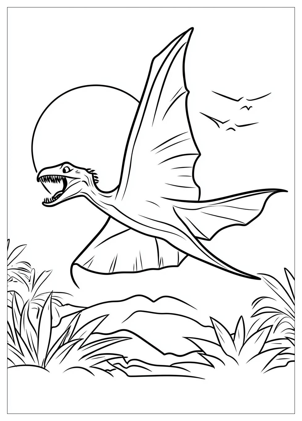 Kolorowanki Do Druku Pterodaktyl 7