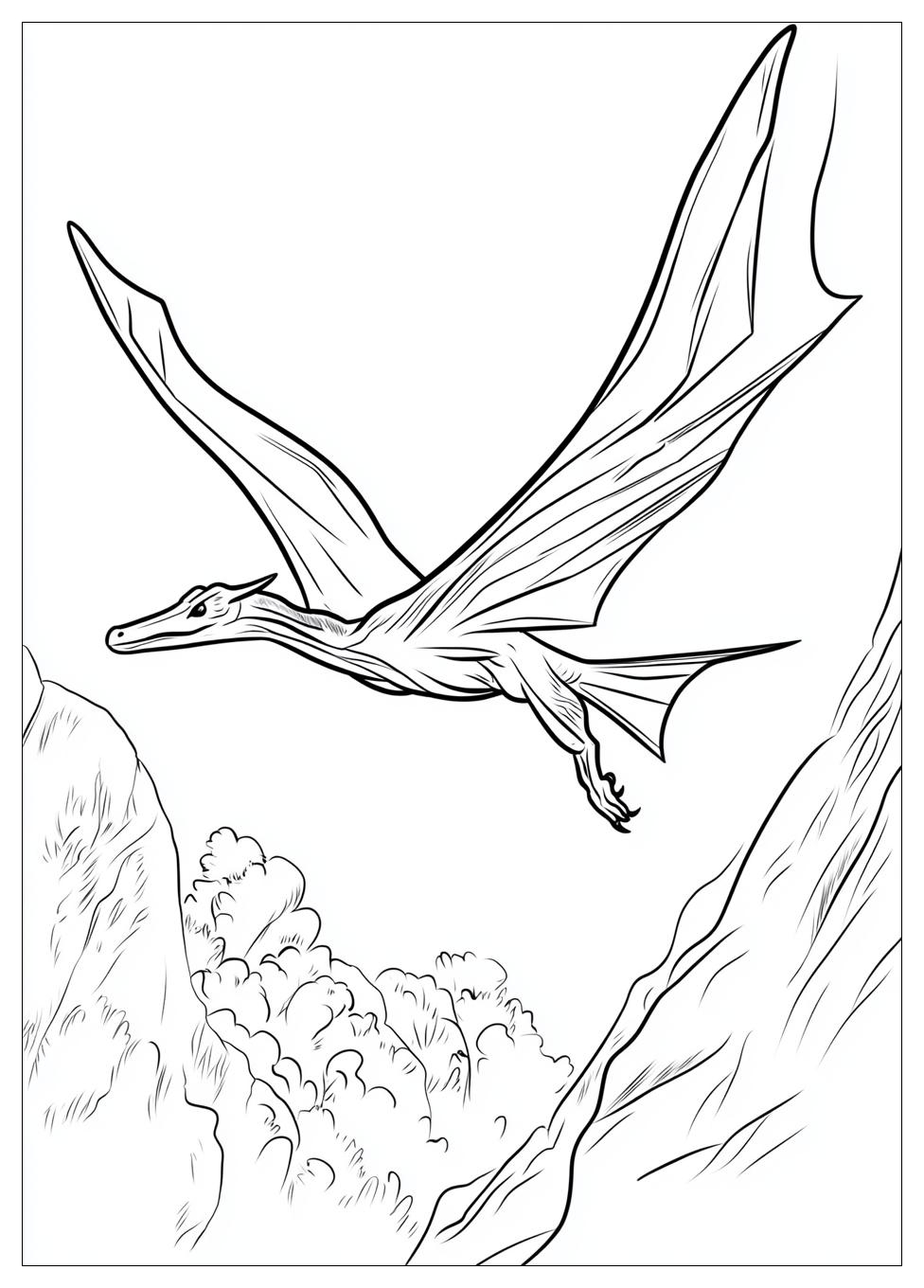 Kolorowanki Do Druku Pterodaktyl 8