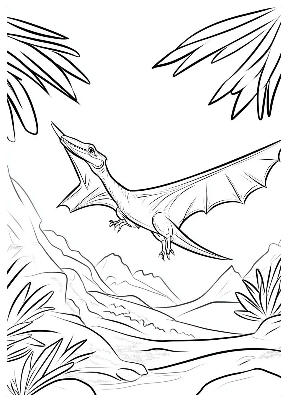 Kolorowanki Do Druku Pterodaktyl 9