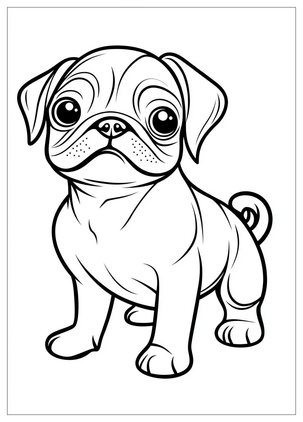 Kolorowanki Do Druku Pug 12