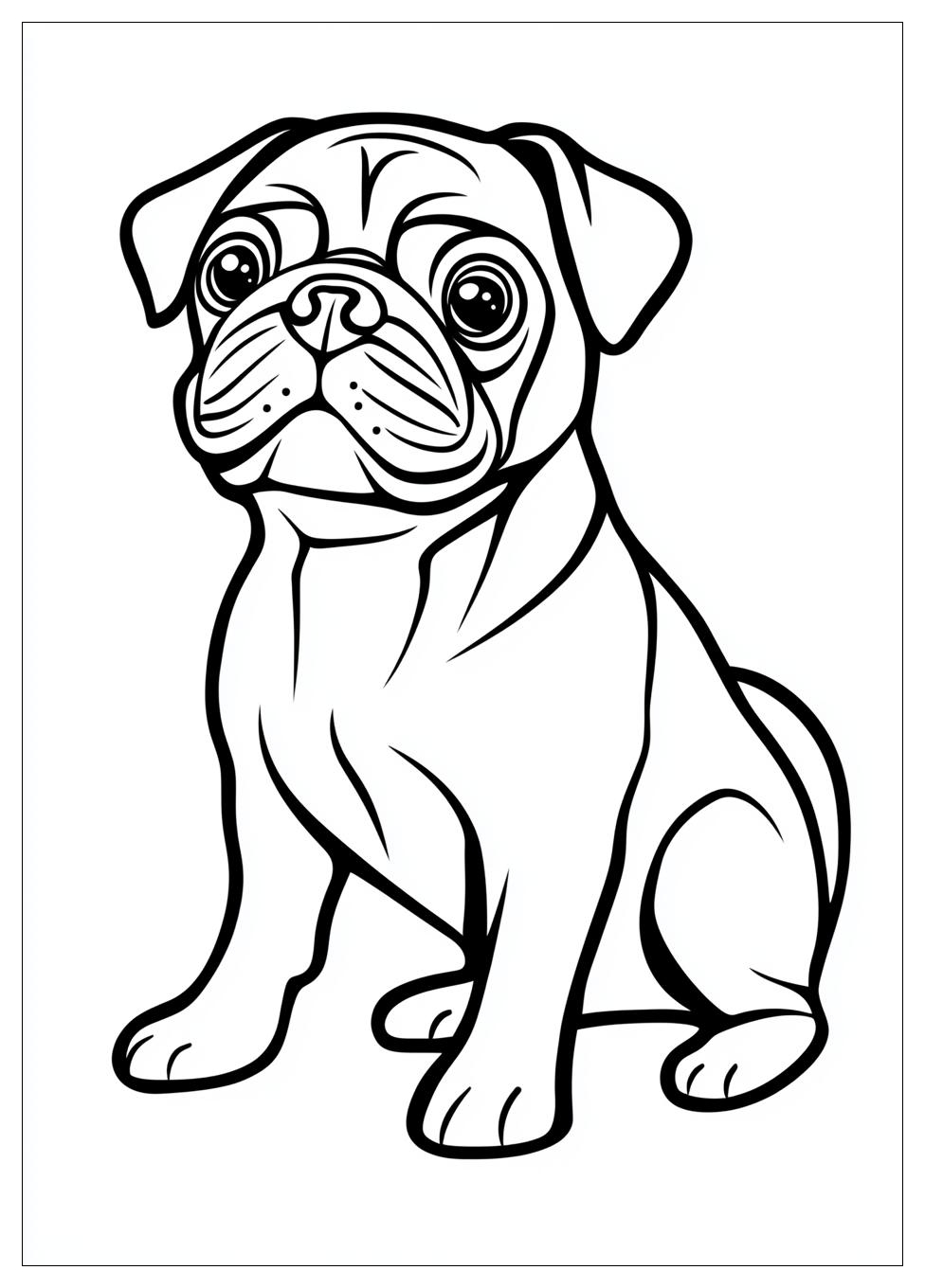Kolorowanki Do Druku Pug 15