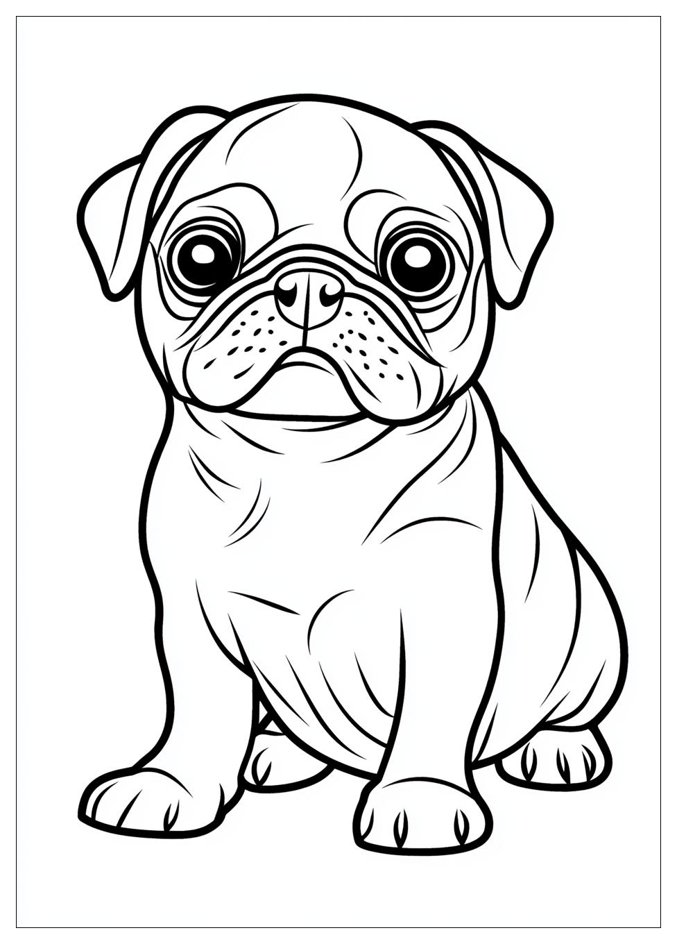 Kolorowanki Do Druku Pug 17
