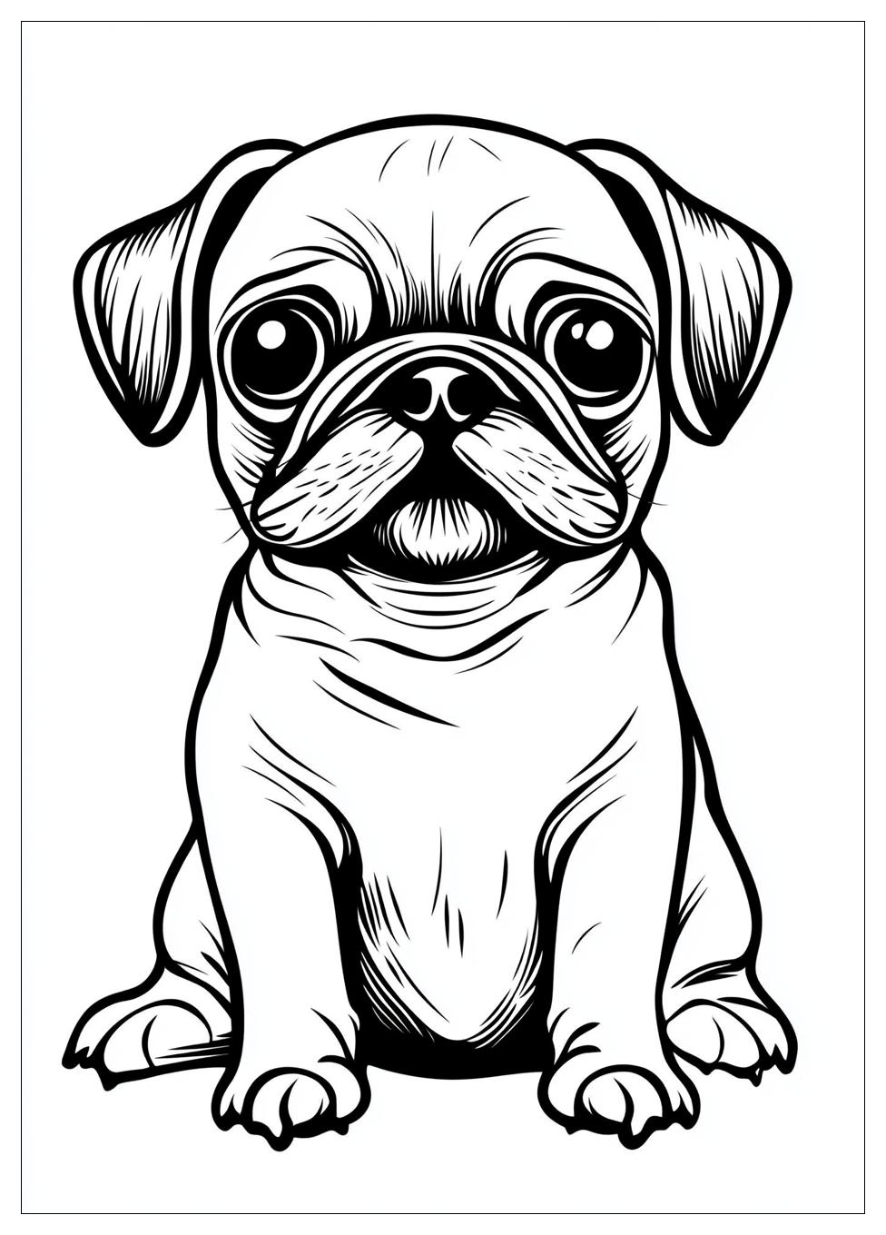 Kolorowanki Do Druku Pug 18