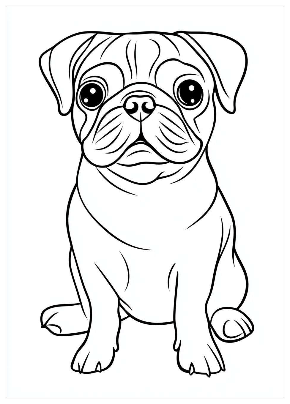 Kolorowanki Do Druku Pug 20
