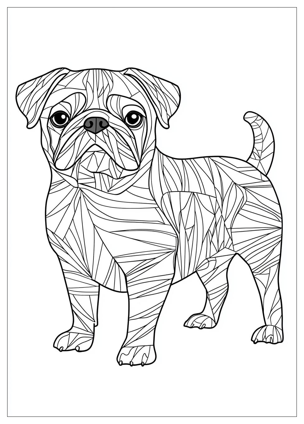 Kolorowanki Do Druku Pug 22