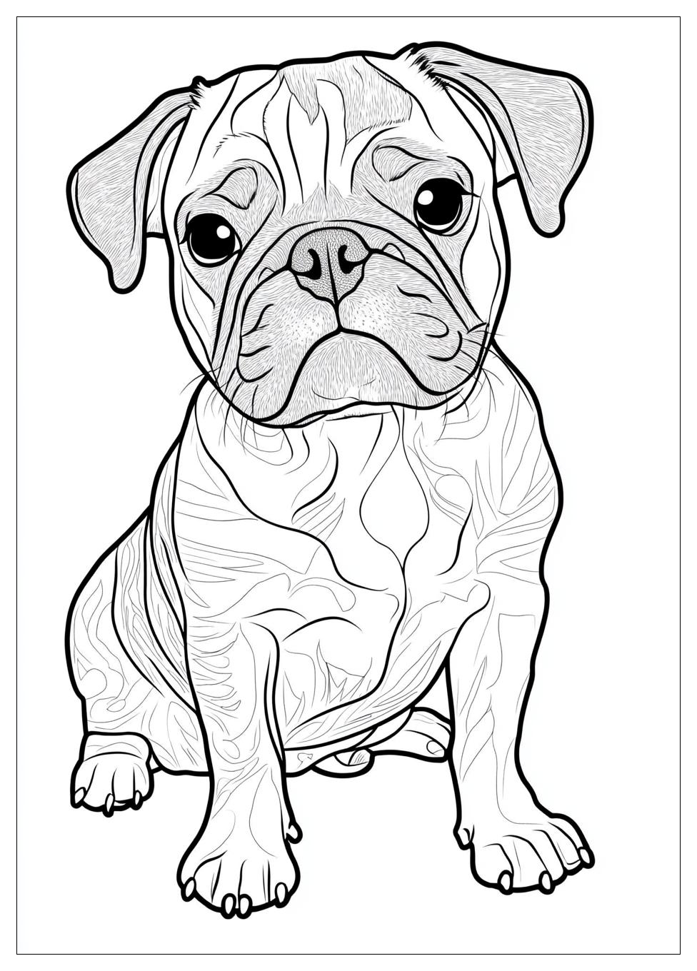 Kolorowanki Do Druku Pug 5