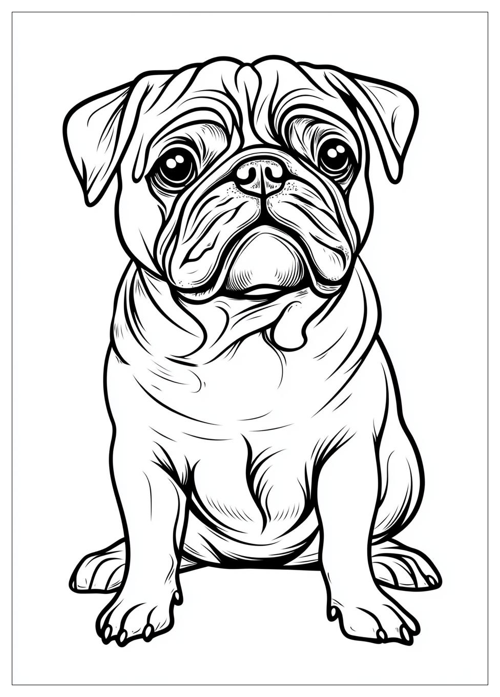 Kolorowanki Do Druku Pug 8