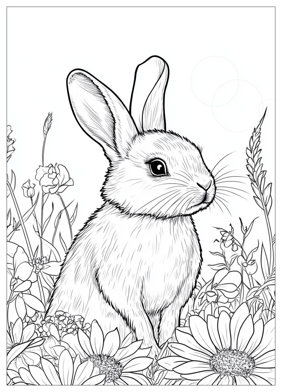 Kolorowanki Do Druku Rabbit 1