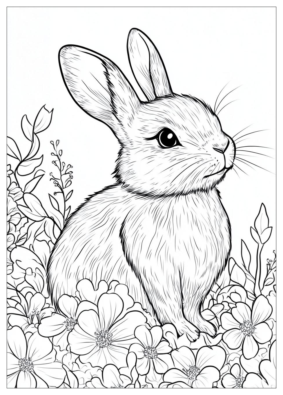 Kolorowanki Do Druku Rabbit 11