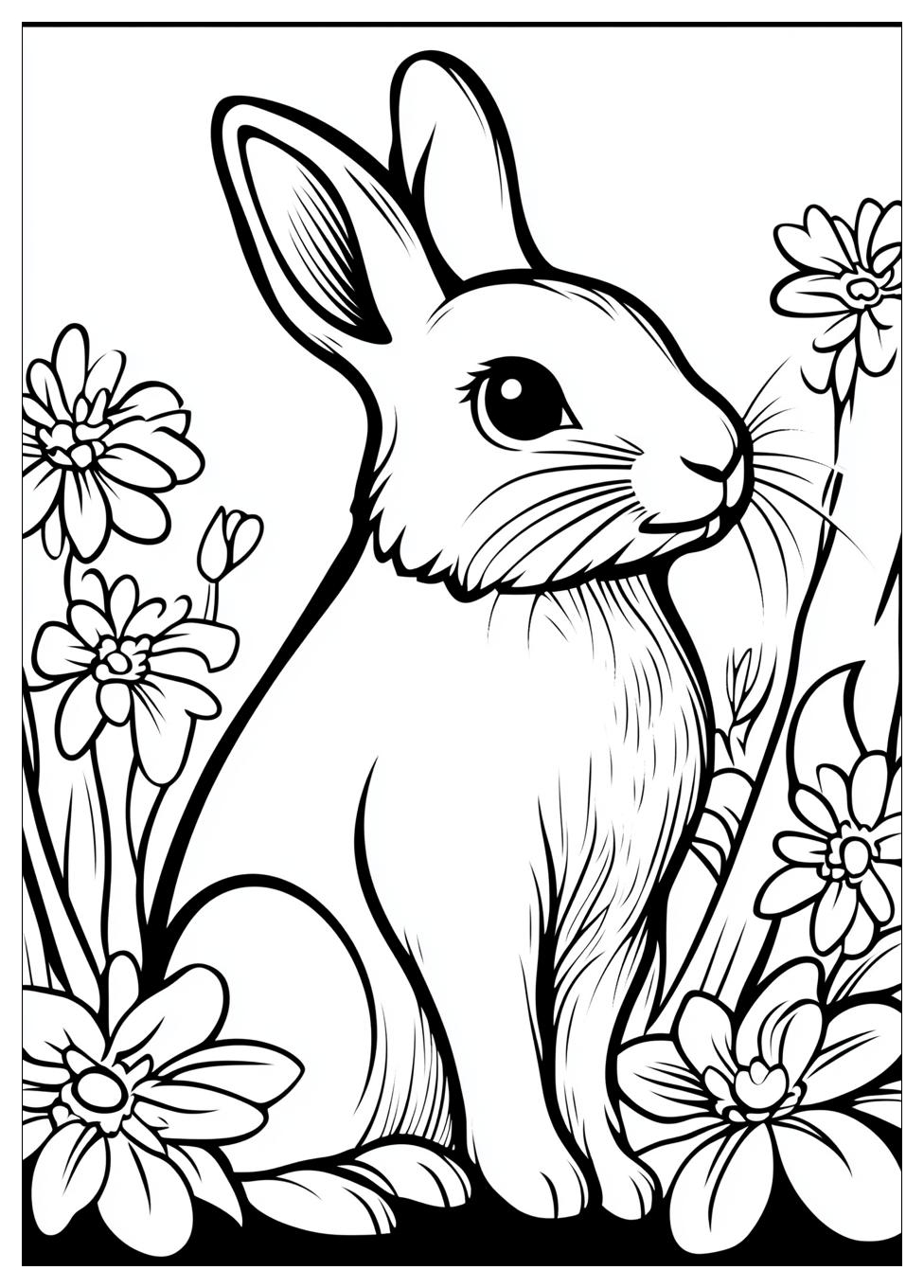 Kolorowanki Do Druku Rabbit 12