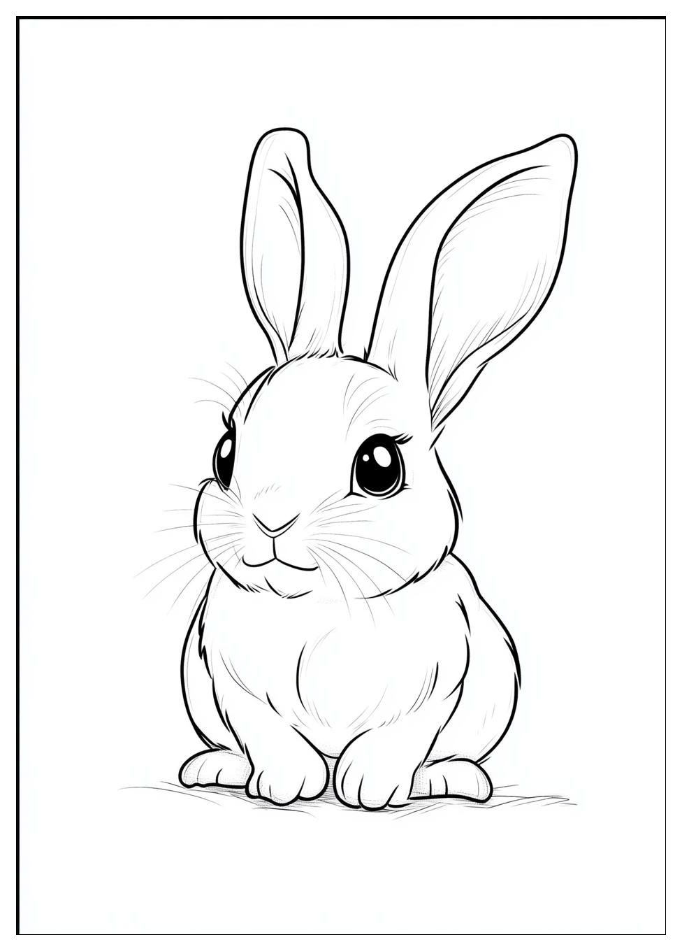 Kolorowanki Do Druku Rabbit 20