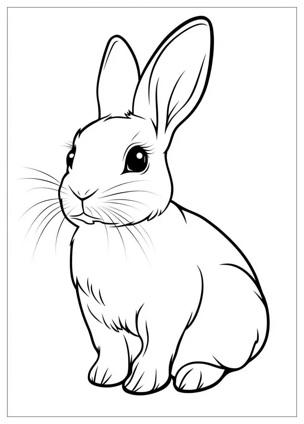 Kolorowanki Do Druku Rabbit 5