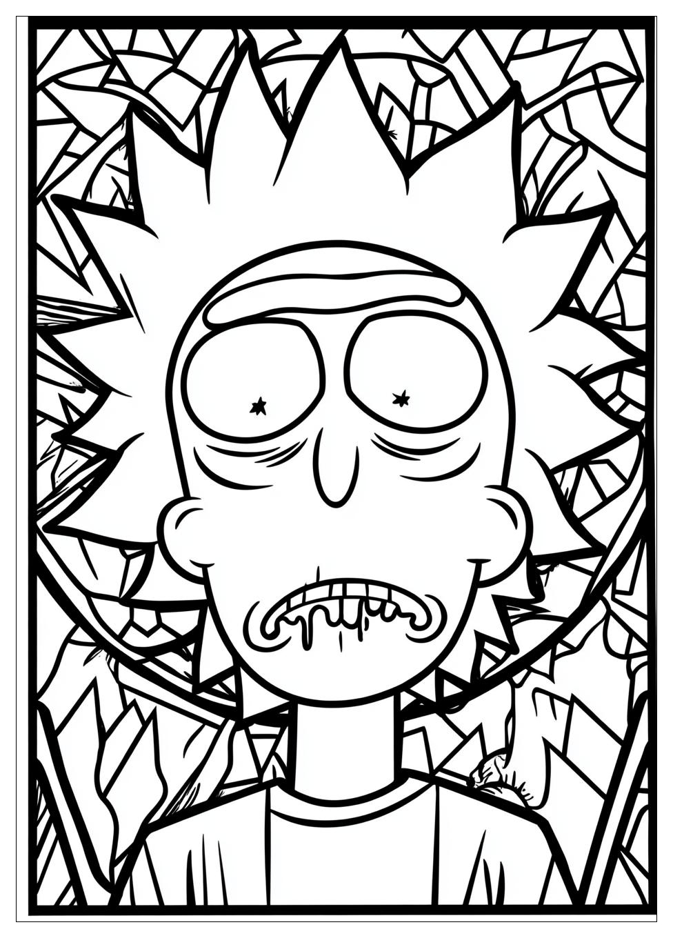 Kolorowanki Do Druku Rick I Morty 11