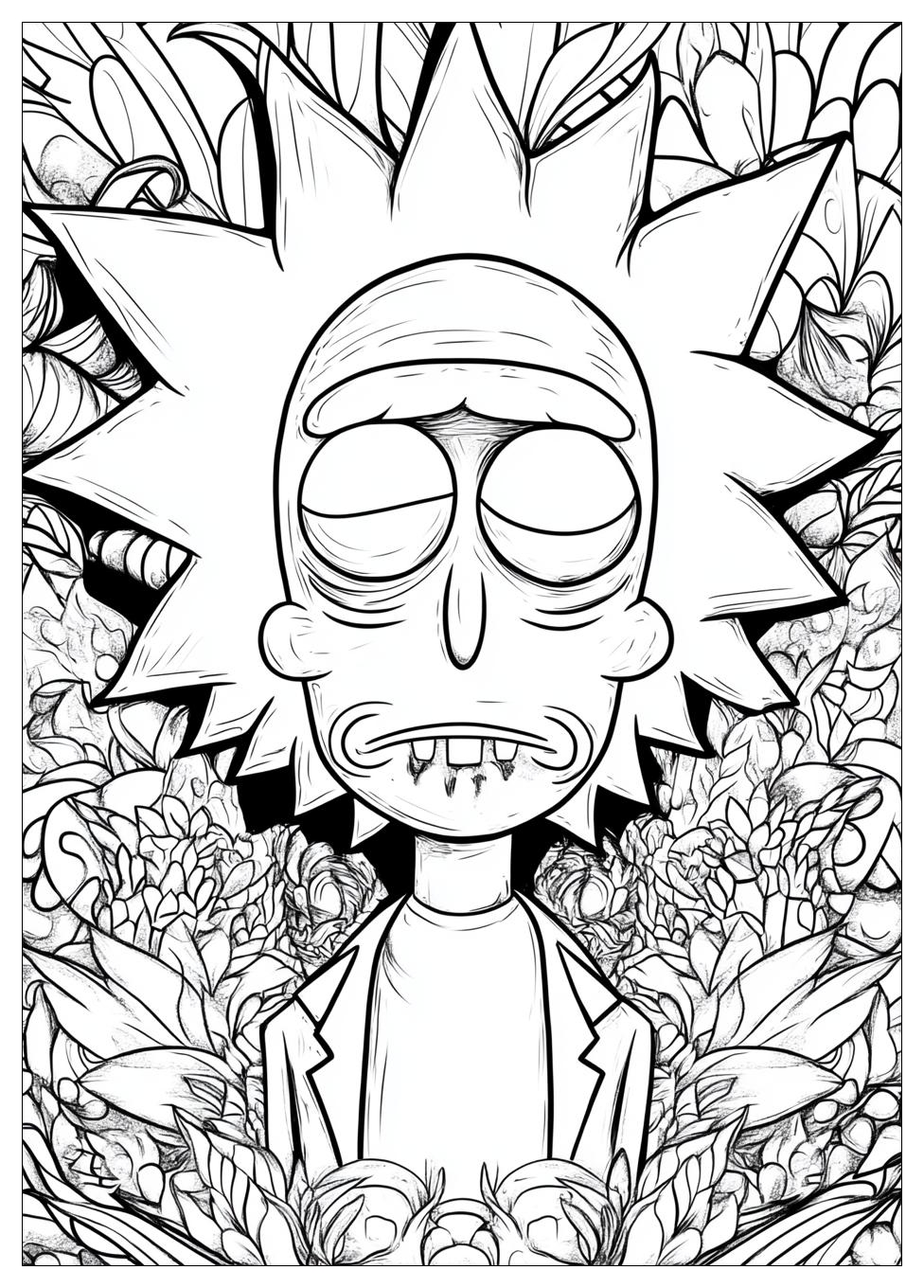 Kolorowanki Do Druku Rick I Morty 13
